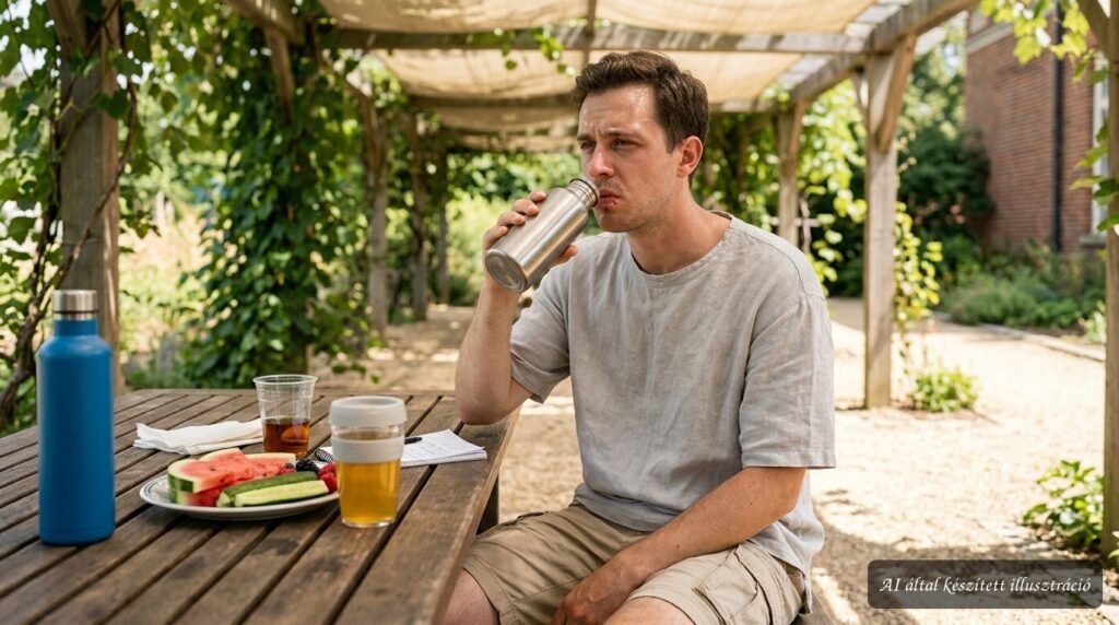 Vízivás kánikulában: tippek a kiszáradás megelőzésére és a folyadékpótlásra